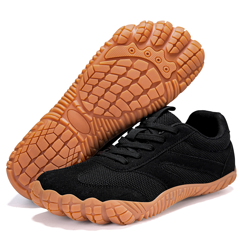 Wide Toe Box Running Sneakers - Barfußschuhe für Damen und Herren, breite
