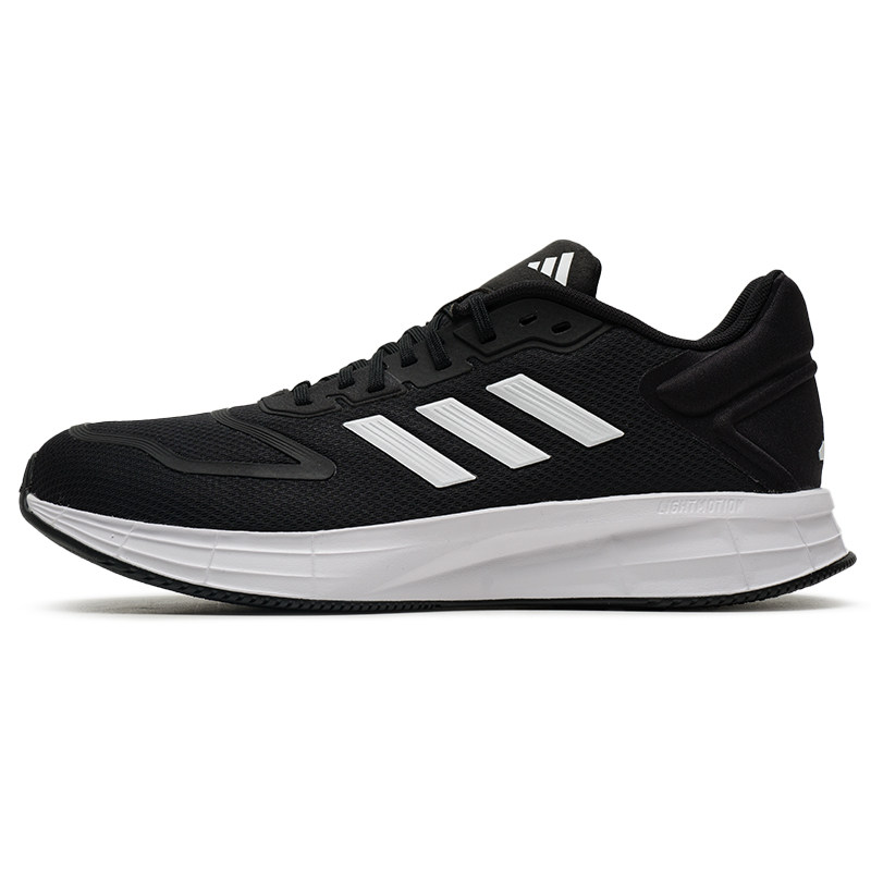 Knit Fabric Lace Up Sneakers - Adidas KJ4020 Herren-Sportschuhe, Schwarz, Strick, Atmungsaktiv,