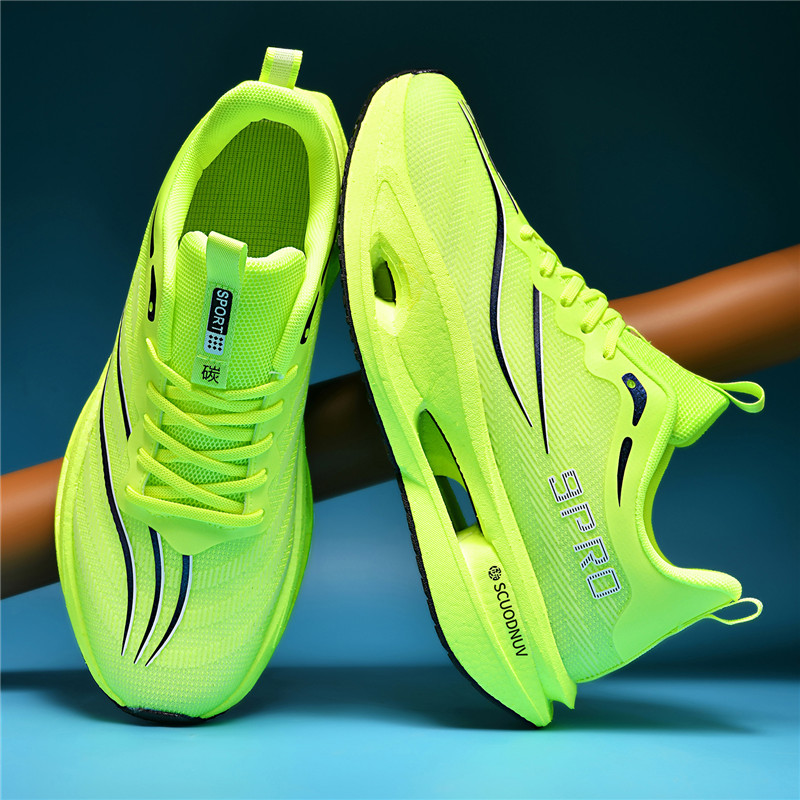 Neue Damen-Laufschuhe, atmungs – Carbon Plate Marathon Racing Shoes Bewertung und Preis