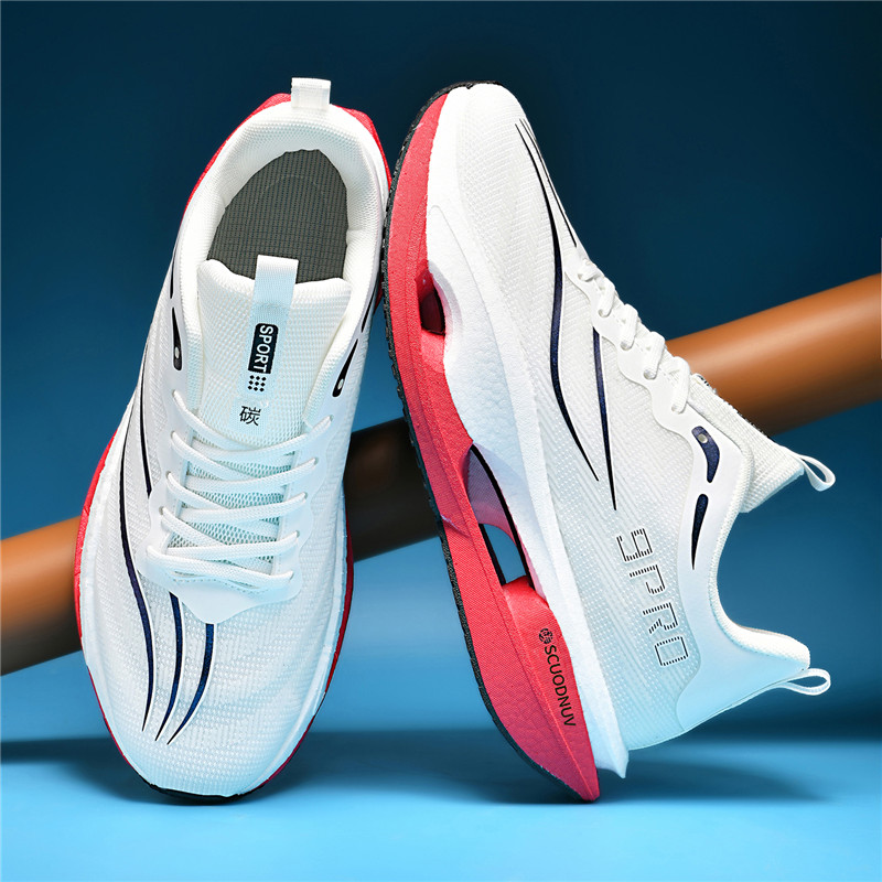 Neue Damen-Laufschuhe, atmungs – Carbon Plate Marathon Racing Shoes Bewertung und Preis