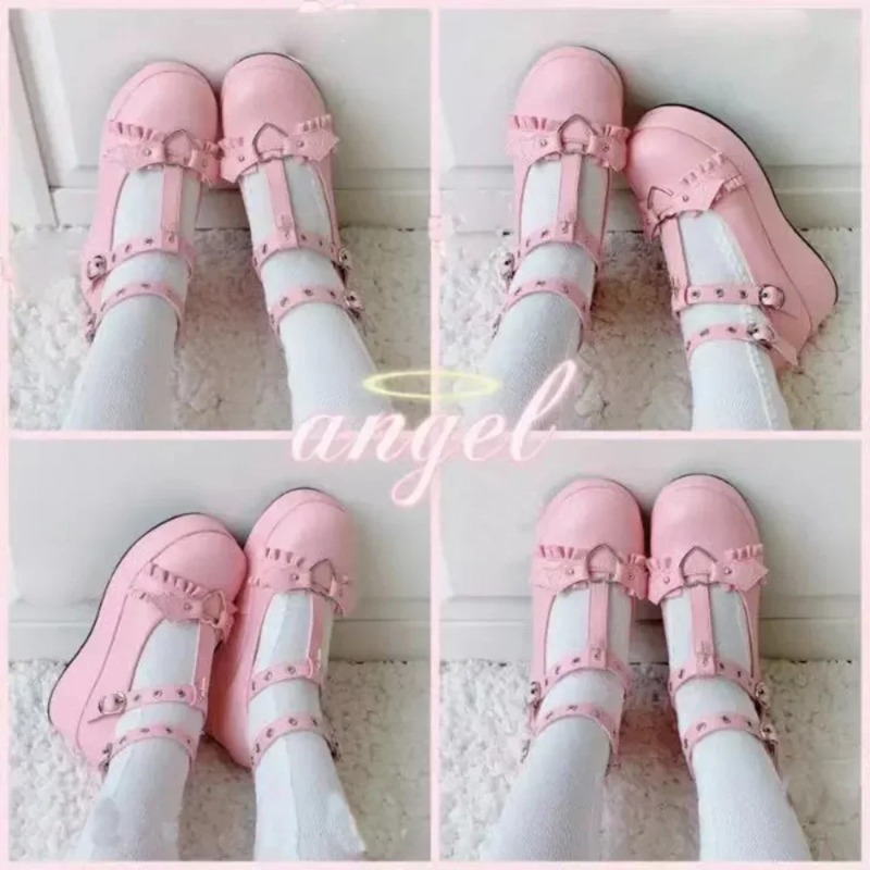 Neue Sweet Heart Buckle Wedges – Women'S Shoes Bewertung und Preis
