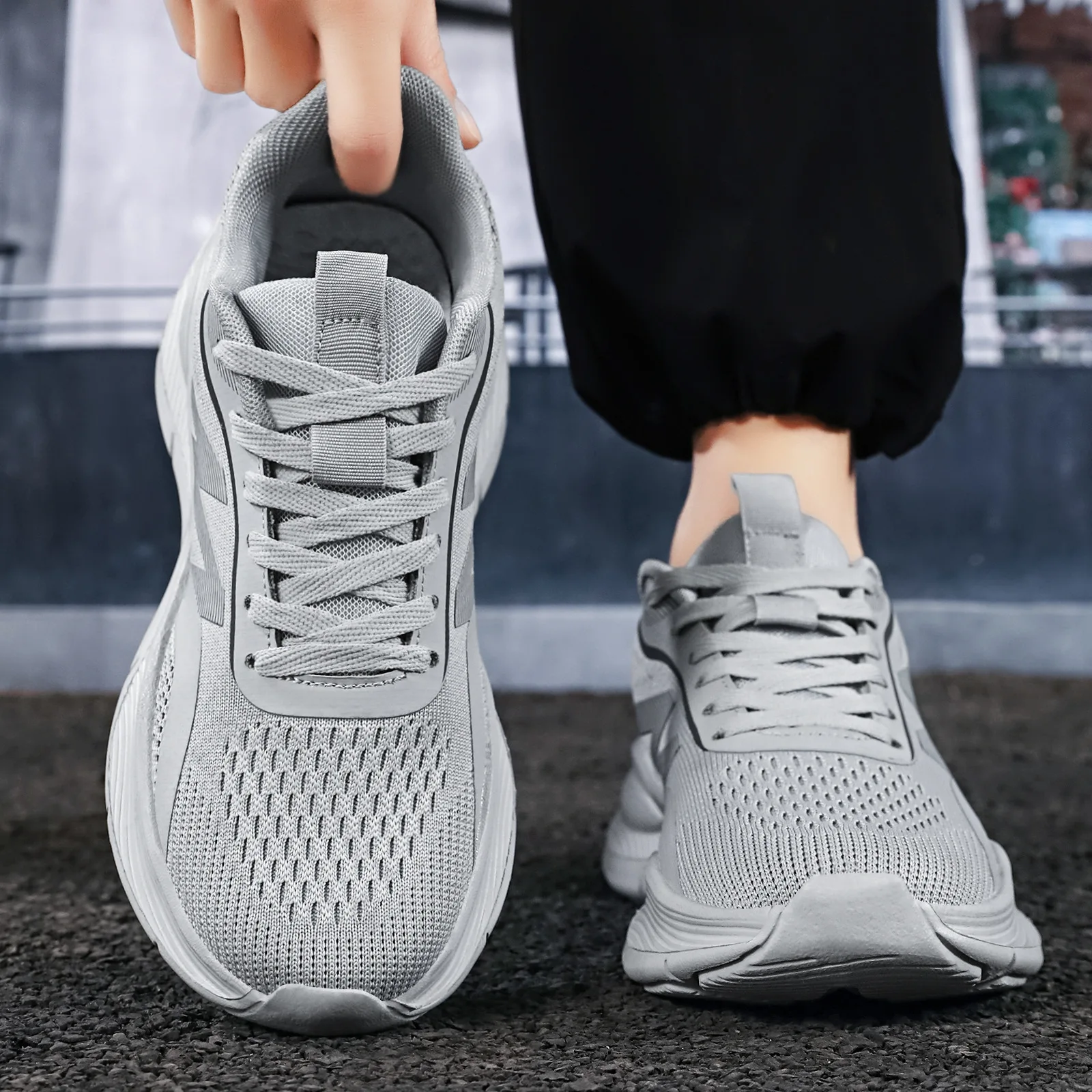 Herren-Laufschuhe aus Mesh, le – Shock Absorbing Gym Trainers Bewertung und Preis